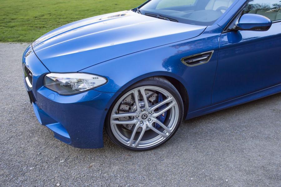 Детали экстерьера BMW M5 in Blue by G-Power 2015 года  (фото 6 из 7)